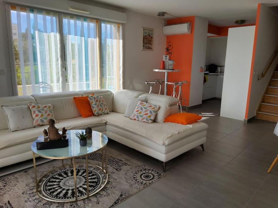 Magnifique Rooftop Duplex Climatise Familial, Aux Arceaux Монпелие Екстериор снимка